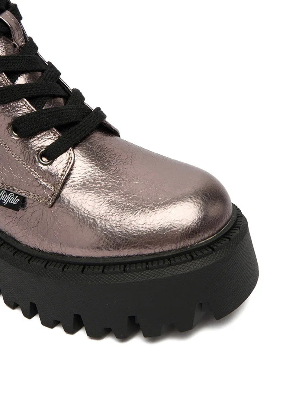 BUFFALO Stivaletti anfibio Donna - modello 1622596 Grigio