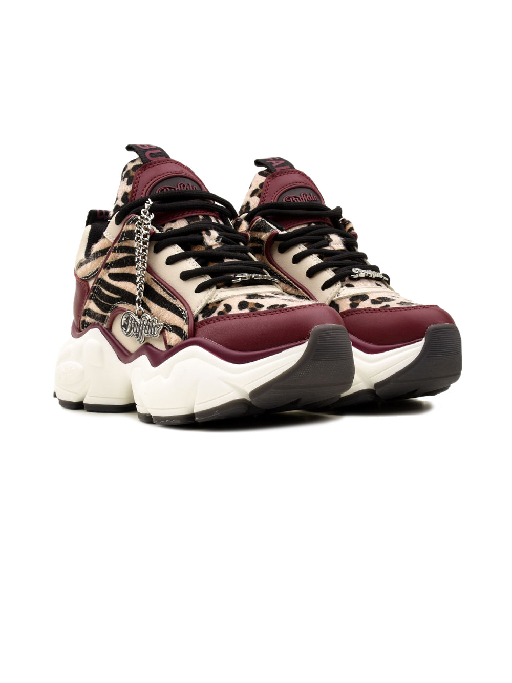 BUFFALO Sneakers Donna - modello 1636515 Rosso