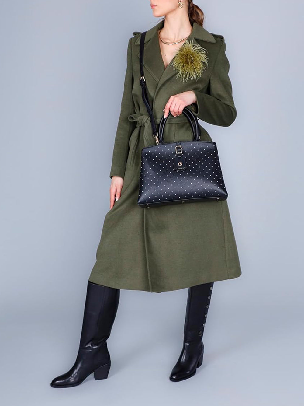 CafèNoir CAFE'NOIR Borsa a Spalla Donna - modello C3MB0908 Nero