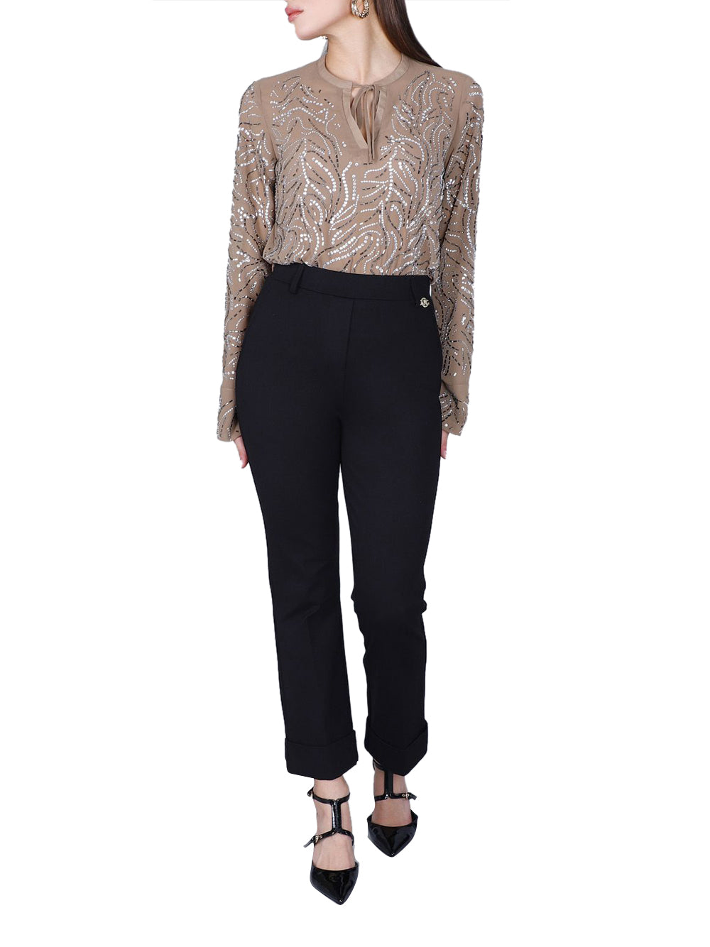 CafèNoir CAFE'NOIR Pantalone Donna - modello C7JP0272 Nero