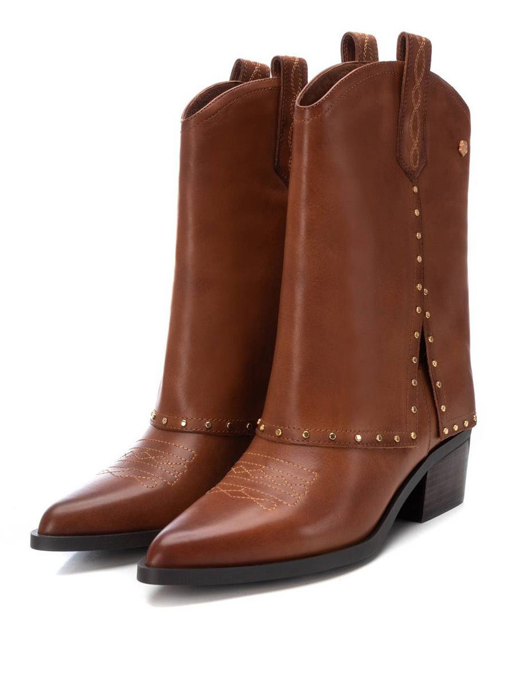 CARMELA Stivali texano Donna - Camel modello 161961 Giallo