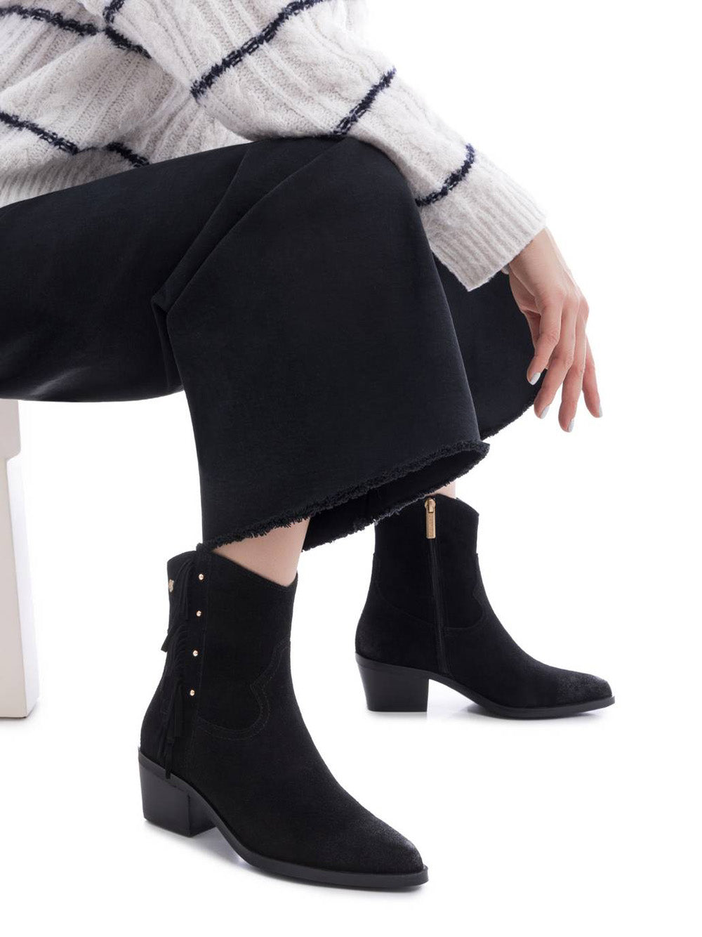 CARMELA Stivaletti texano Donna - modello 162663 Nero