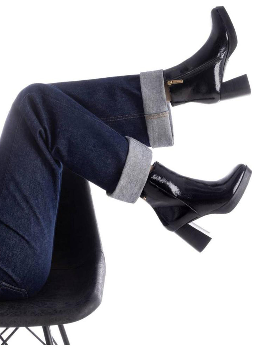 CARMELA Stivaletti con tacco Donna - modello 162719 Nero