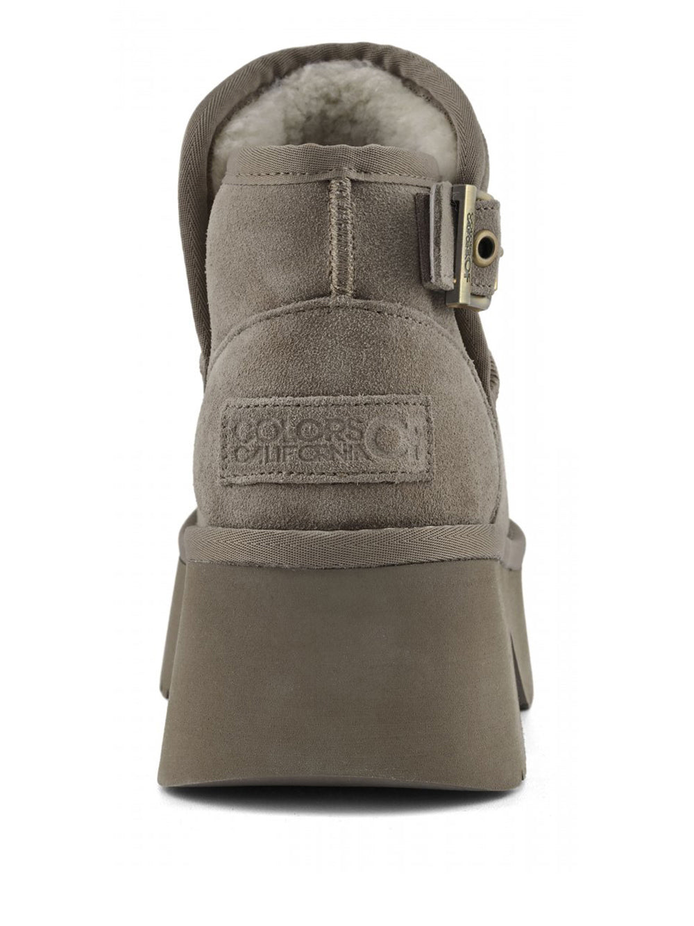 COLORS OF CALIFORNIA Stivaletti platform Donna - Taupe modello HC.HELEN01 Marrone