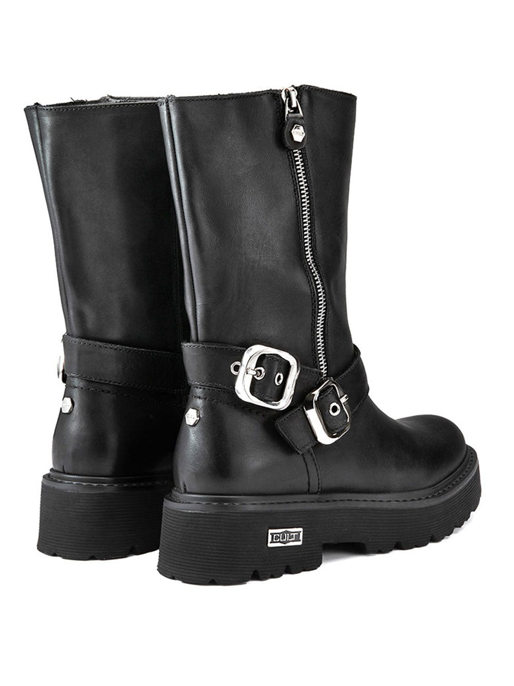 CULT Stivali Biker Donna - modello CLW458700 Nero