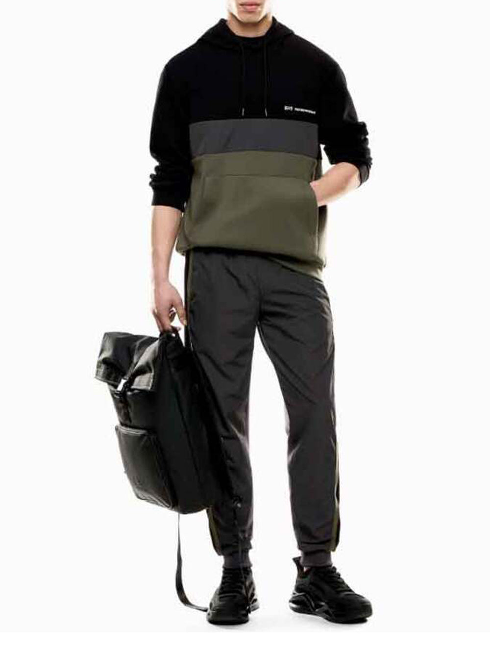 EA7 Felpa Uomo - modello 7M000937AF17003 Nero