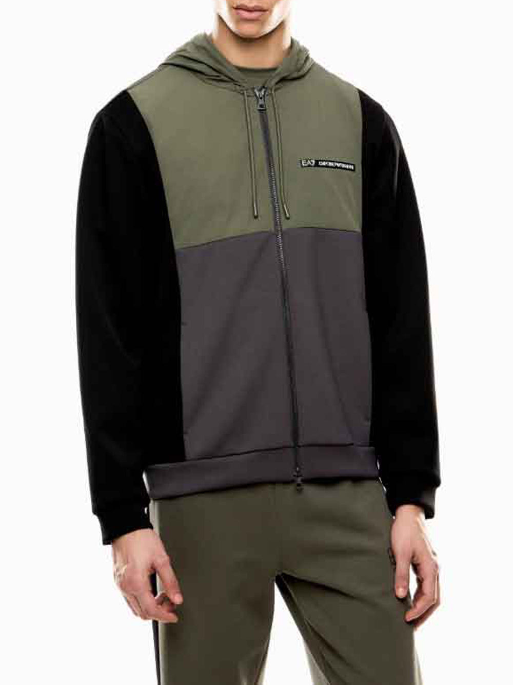 EA7 Felpa Uomo - modello 7M000938AF17003 Nero