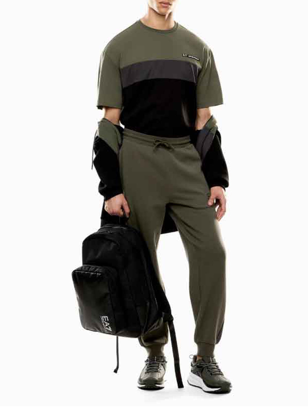 EA7 Felpa Uomo - modello 7M000938AF17003 Nero