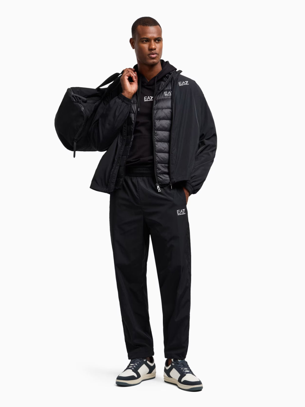 EA7 Felpa Uomo - modello 8NPM32PJVRZ Nero