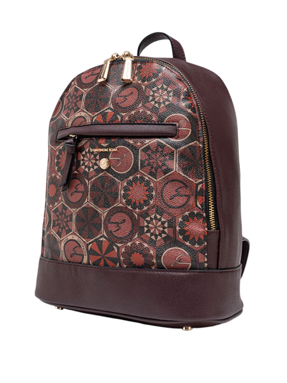 GATTINONI Borsa a Zainetto Donna - Bordò modello BINTD8006WZT Bordeaux