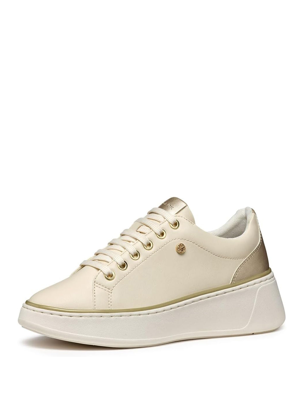 GEOX Sneakers platform Donna - modello D55YHA 054AJ Beige