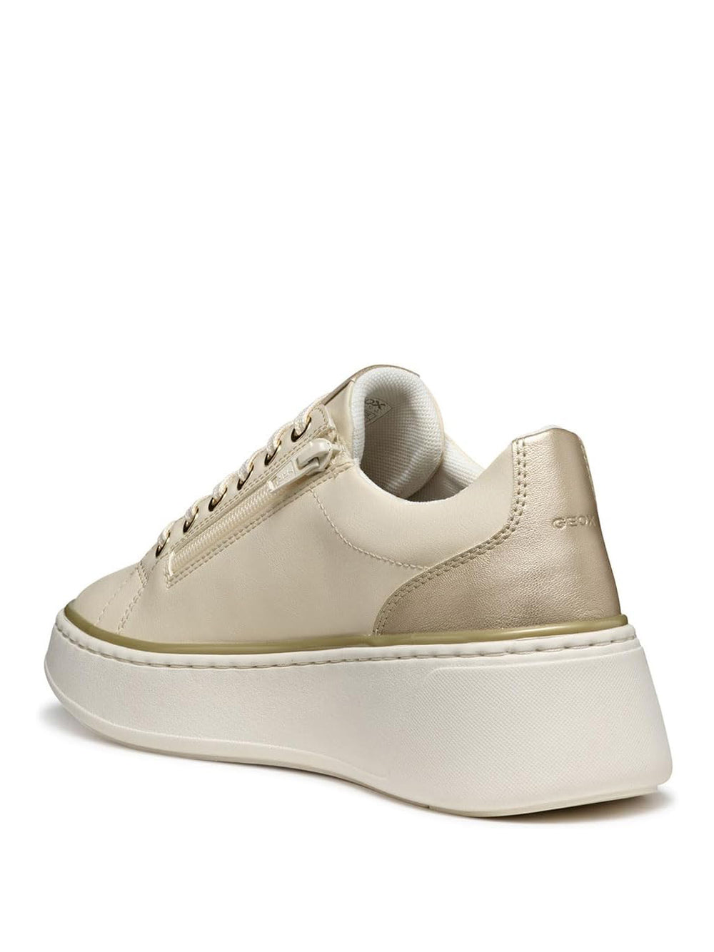 GEOX Sneakers platform Donna - modello D55YHA 054AJ Beige