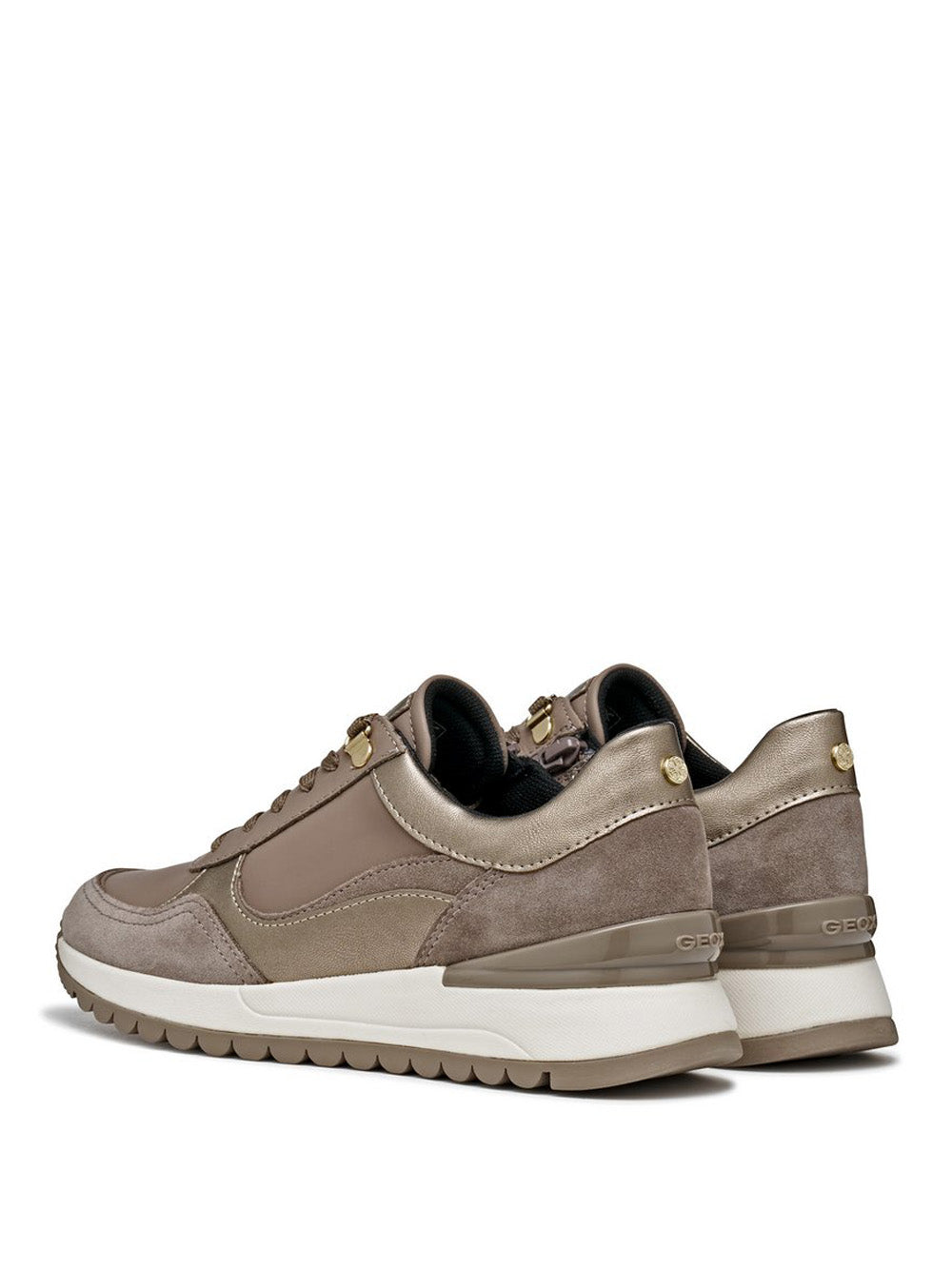 GEOX Sneakers con zeppa Donna - Taupe modello D5600A 8522 Marrone