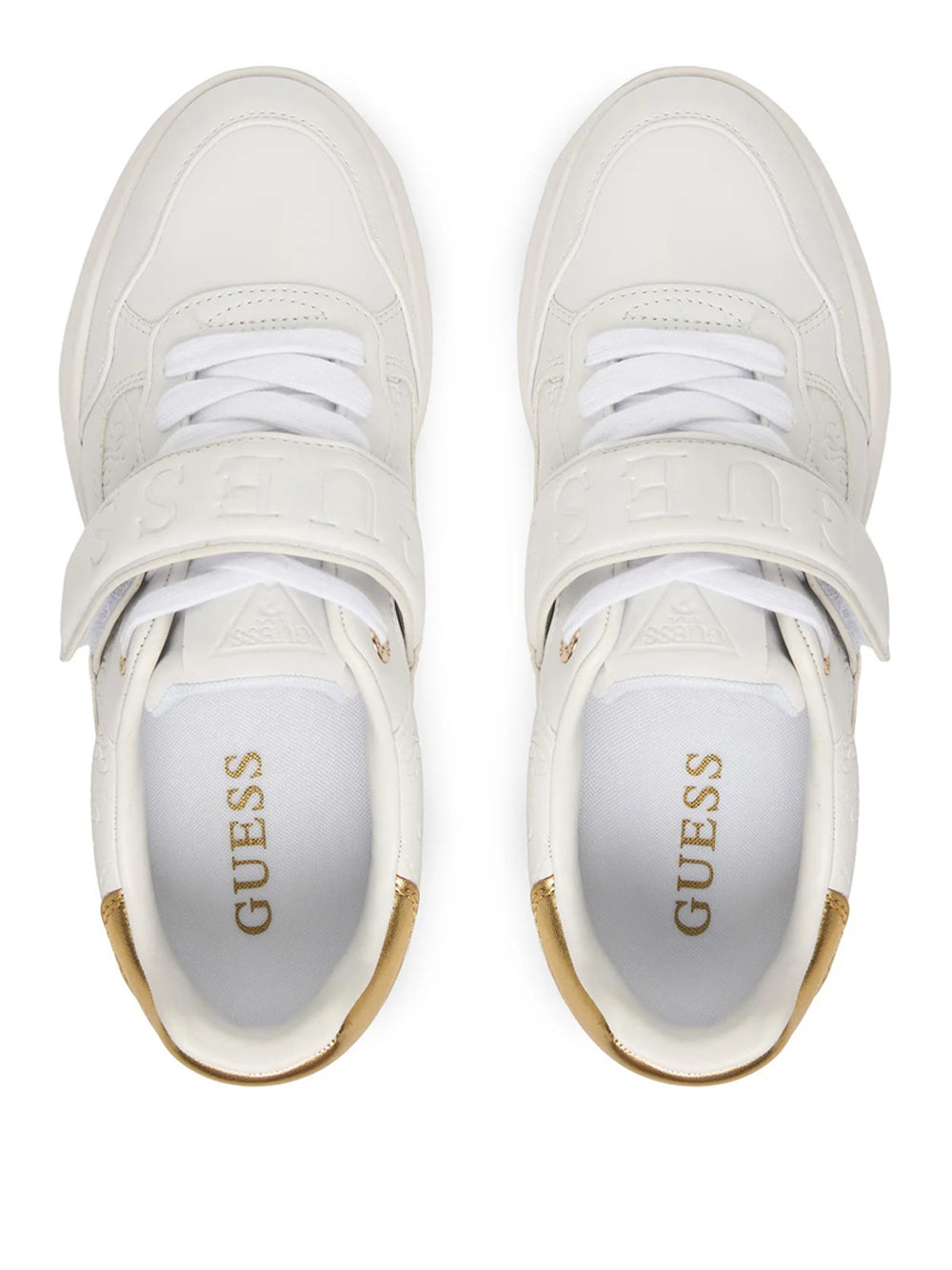 GUESS Sneakers Donna - modello FLFHNNELE12 Bianco