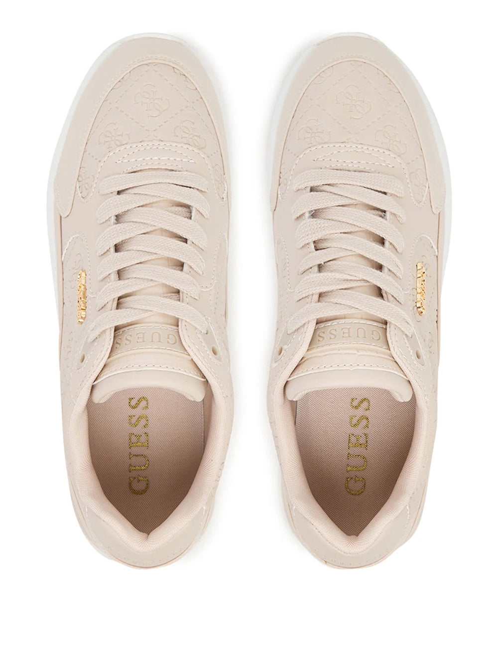 GUESS Sneakers Donna - modello FLFM16ELE12 Bianco