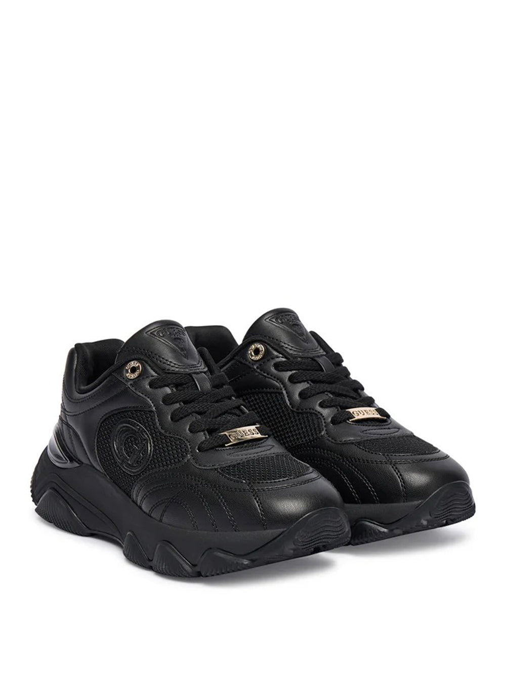 GUESS Sneakers Donna - modello FLFRREELE12 Nero