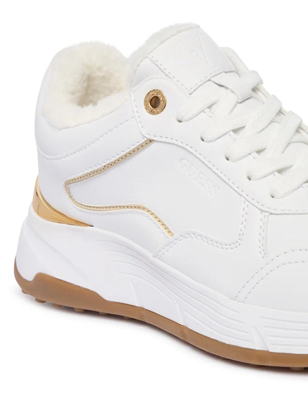 GUESS Sneakers Donna - modello FLFRREELE12 Bianco