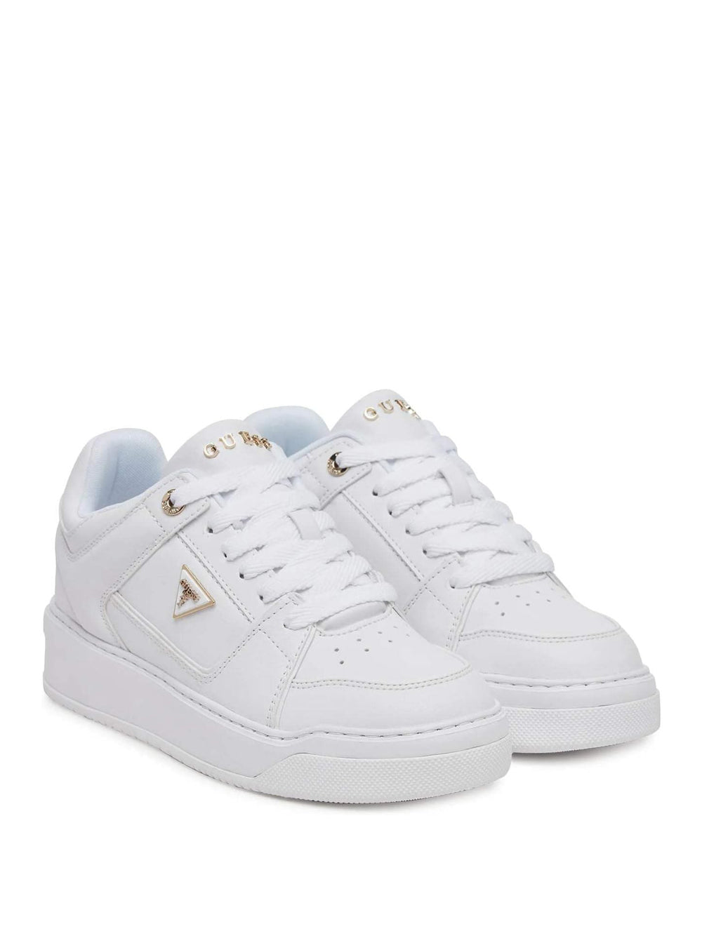 GUESS Sneakers Donna - modello FLTDELELE12 Bianco