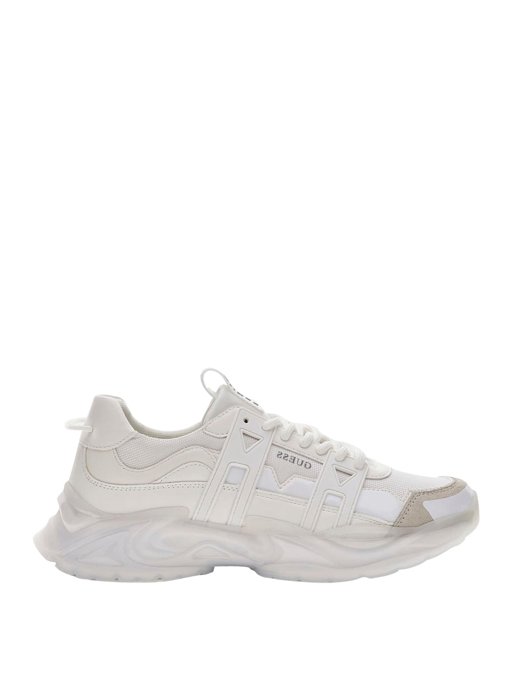 GUESS Sneakers Uomo - modello FMFUNOELL12 Bianco