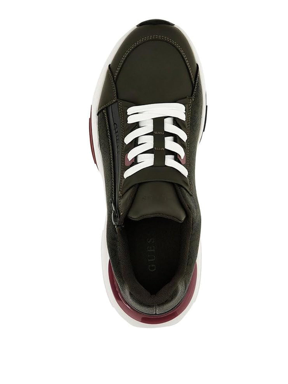 GUESS Sneakers Uomo - modello FMFVALELE12 Verde