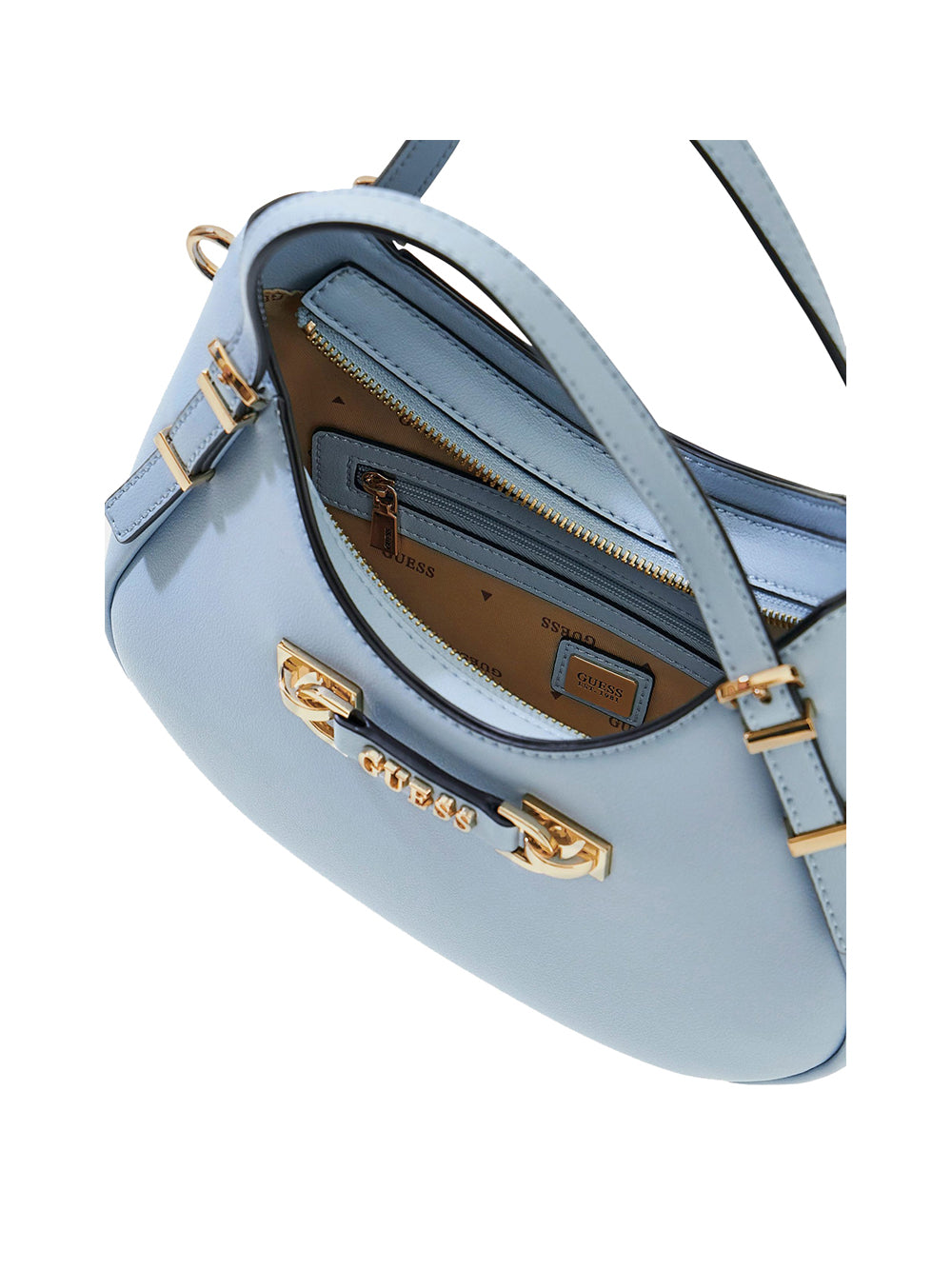 GUESS Borsa a Spalla Donna - modello HWBG9644050 Celeste