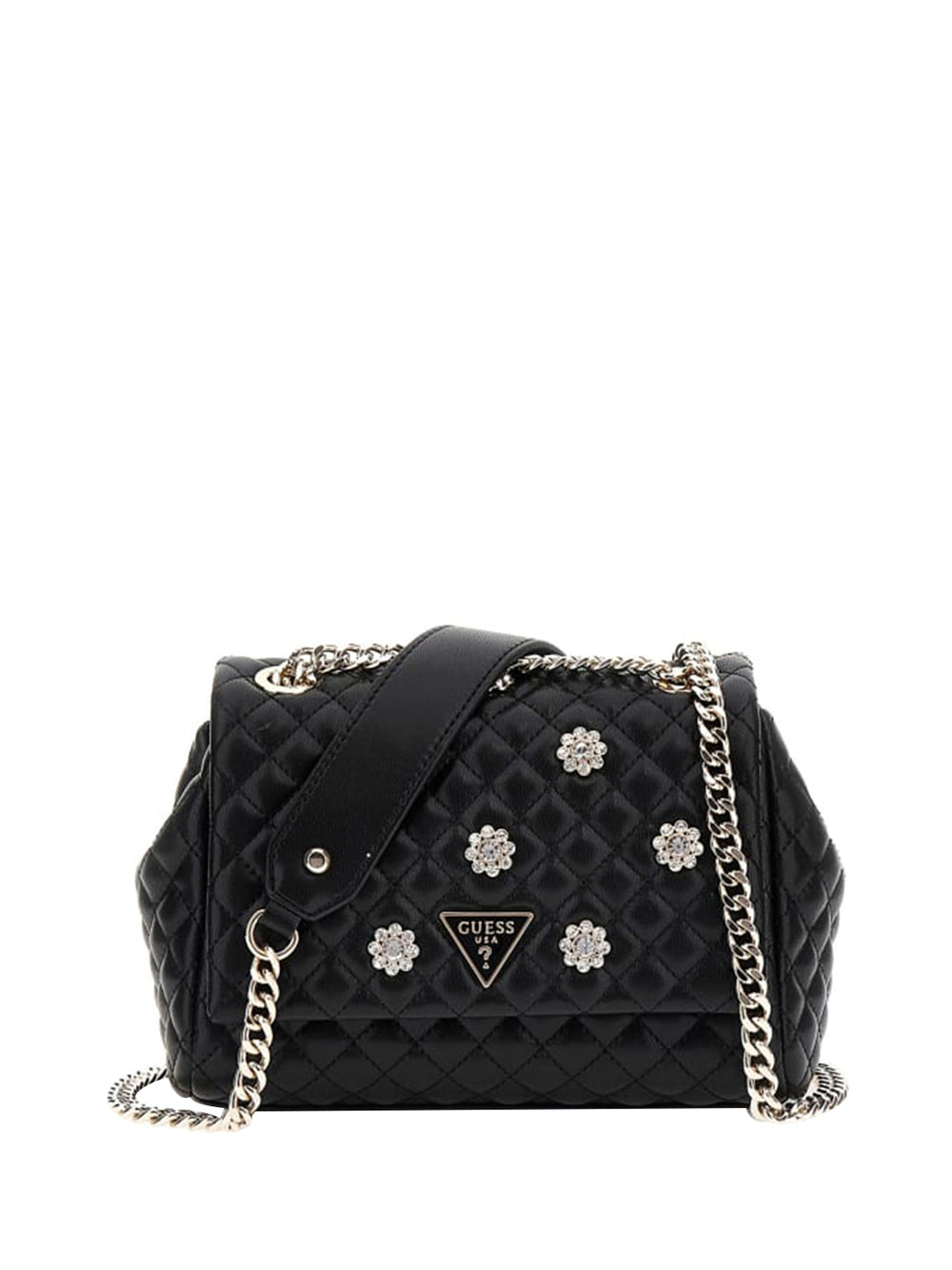 GUESS Borsa a Mano Trapuntata Donna - modello HWEG8679210 Nero