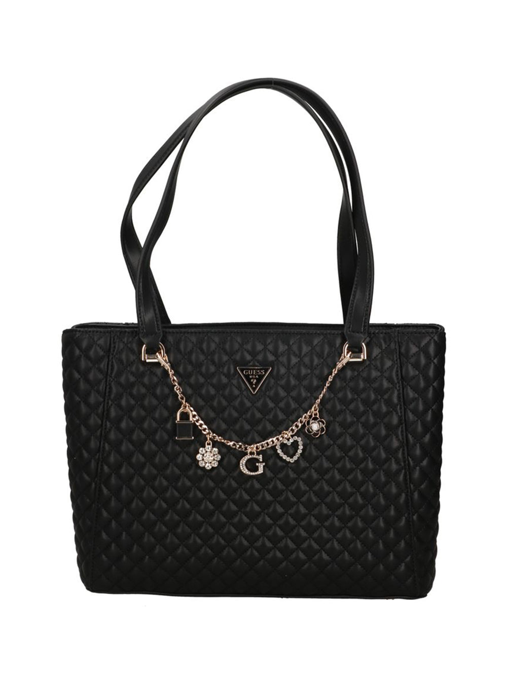 GUESS Borsa Shopping Trapuntata Donna - modello HWEG8679250 Nero