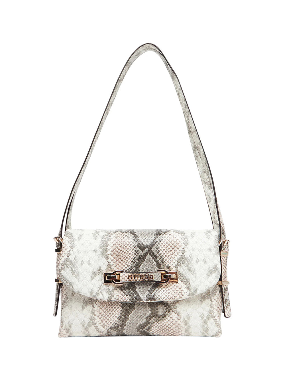 GUESS Borsa a Spalla Donna - Pitone modello HWKG9644190 Multicolore