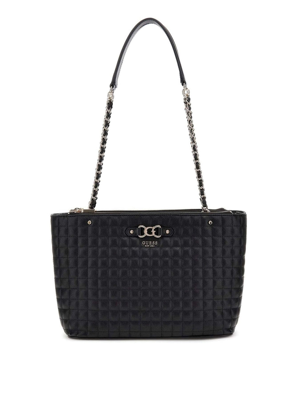 GUESS Borsa a Spalla Trapuntata Donna - modello HWQG8424220 Nero