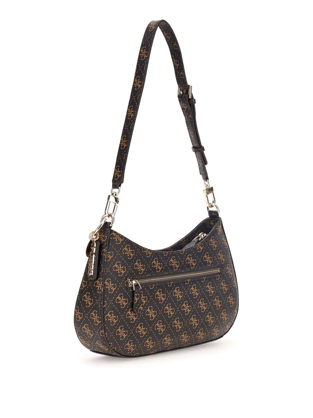 GUESS Borsa a Spalla logato Donna - modello HWQG9672180 Marrone