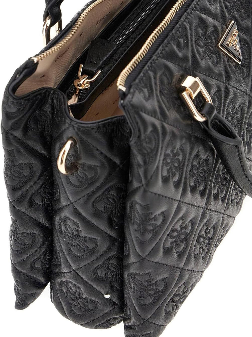 GUESS Borsa a Mano logato Donna - modello HWQL9658060 Nero