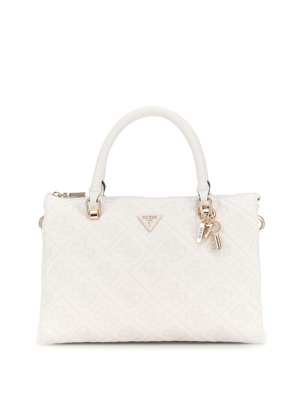 GUESS Borsa a Mano logato Donna - modello HWQL9658060 Bianco