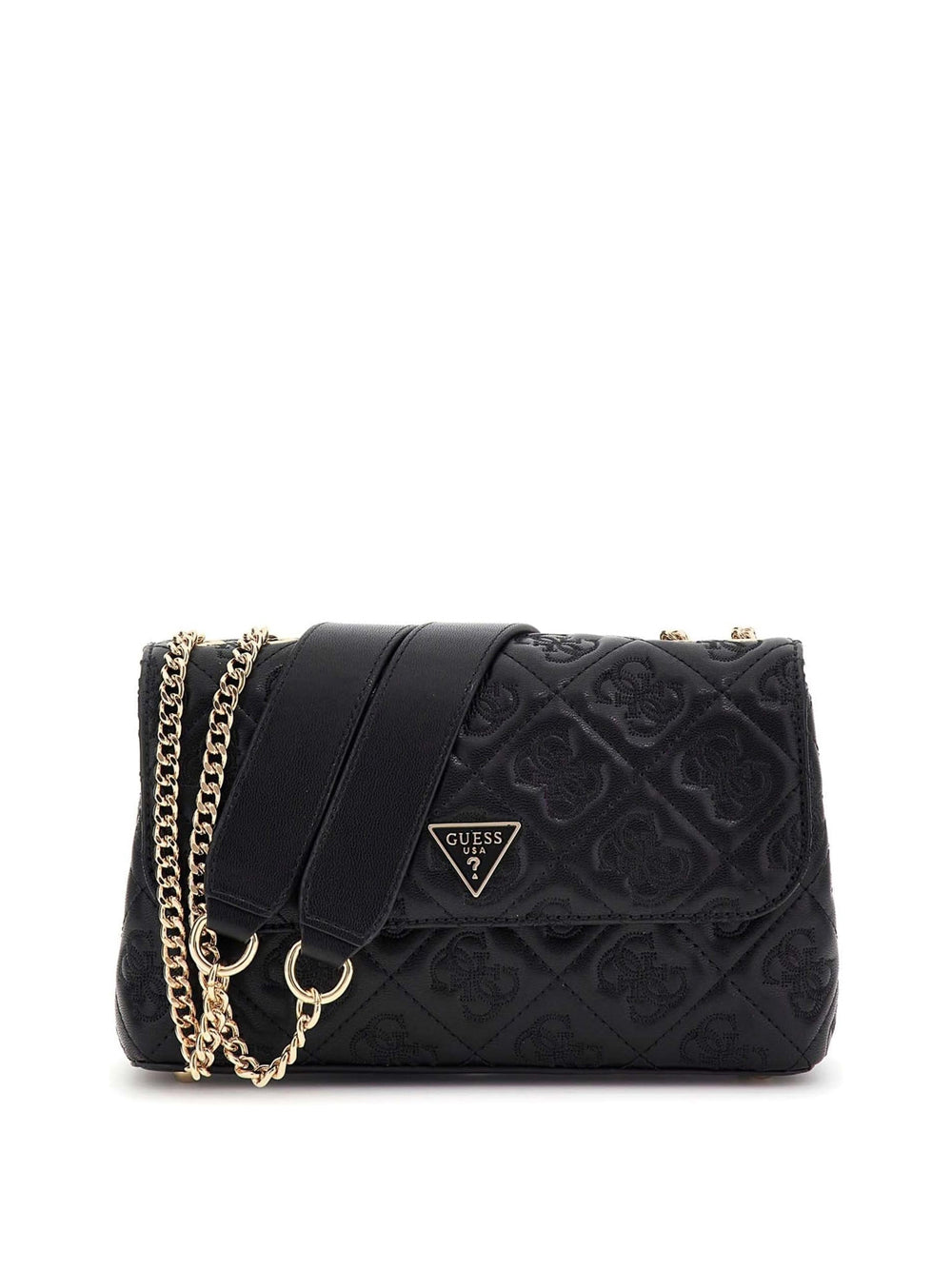GUESS Borsa a Tracolla Trapuntata Donna - modello HWQL9658210 Nero
