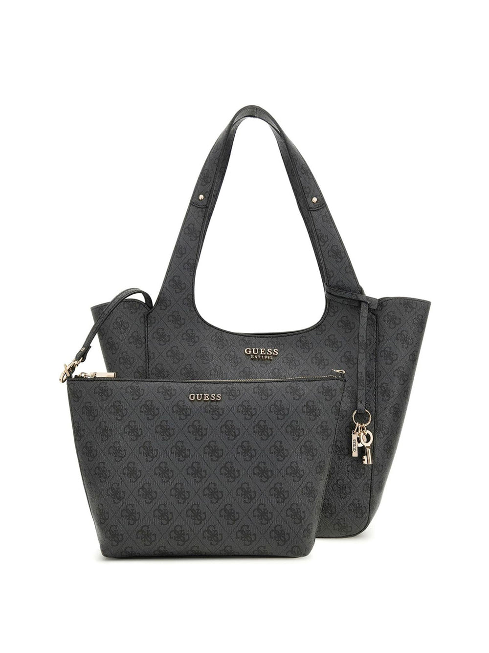 GUESS Borsa a Spalla logato Donna - modello HWSG7334220 Grigio