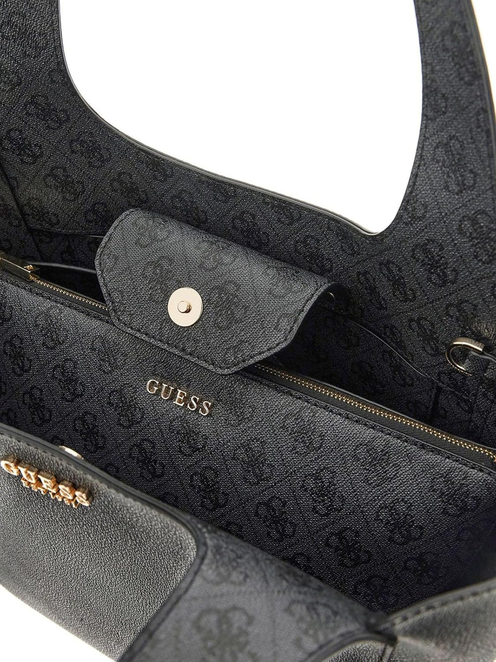 GUESS Borsa a Spalla logato Donna - modello HWSG7334220 Grigio