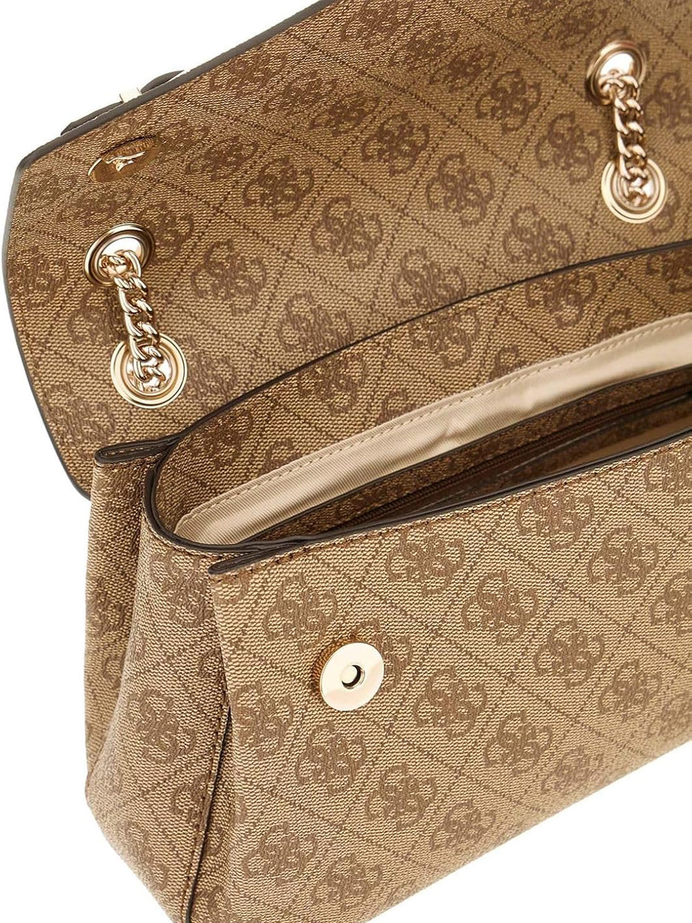 GUESS Borsa a Spalla logato Donna - modello HWSG9652210 Marrone