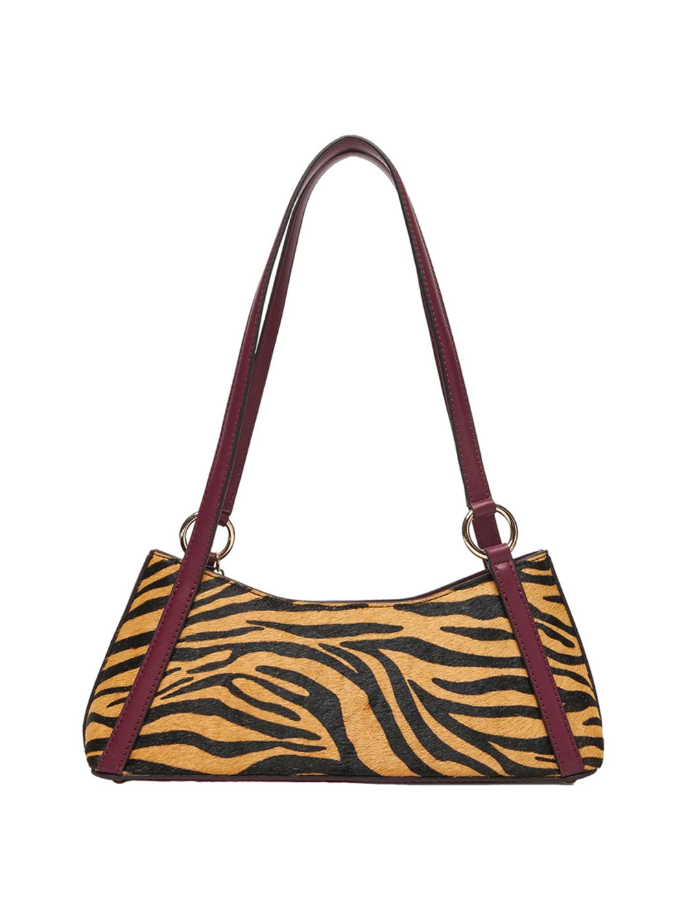 GUESS Borsa a Spalla Donna - Tigre modello HWZG7529180 Multicolore