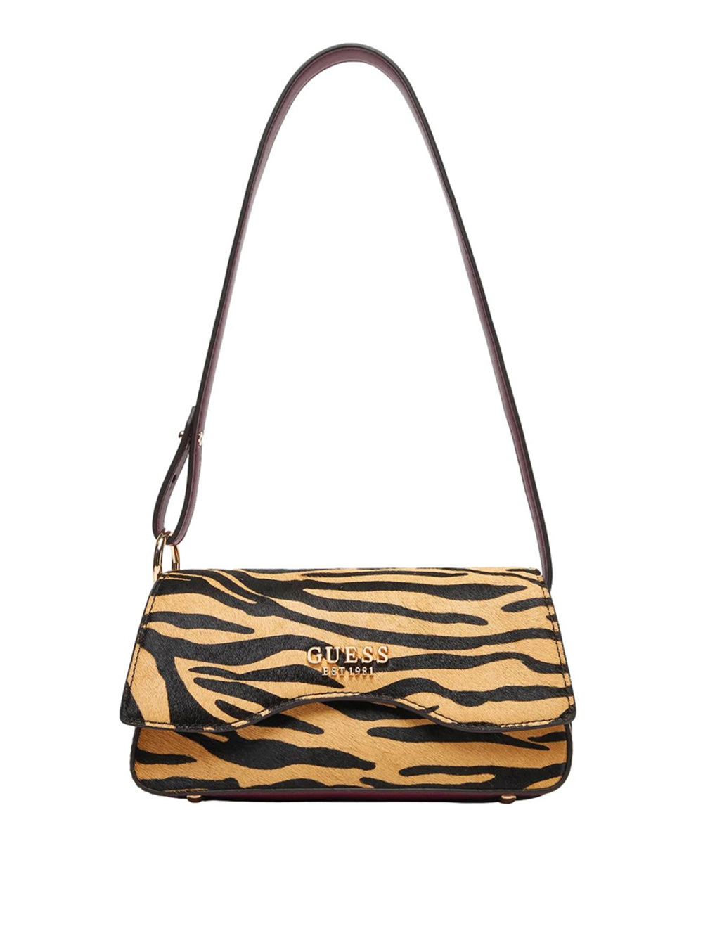 GUESS Borsa a Tracolla Donna - Tigre modello HWZG7529780 Multicolore