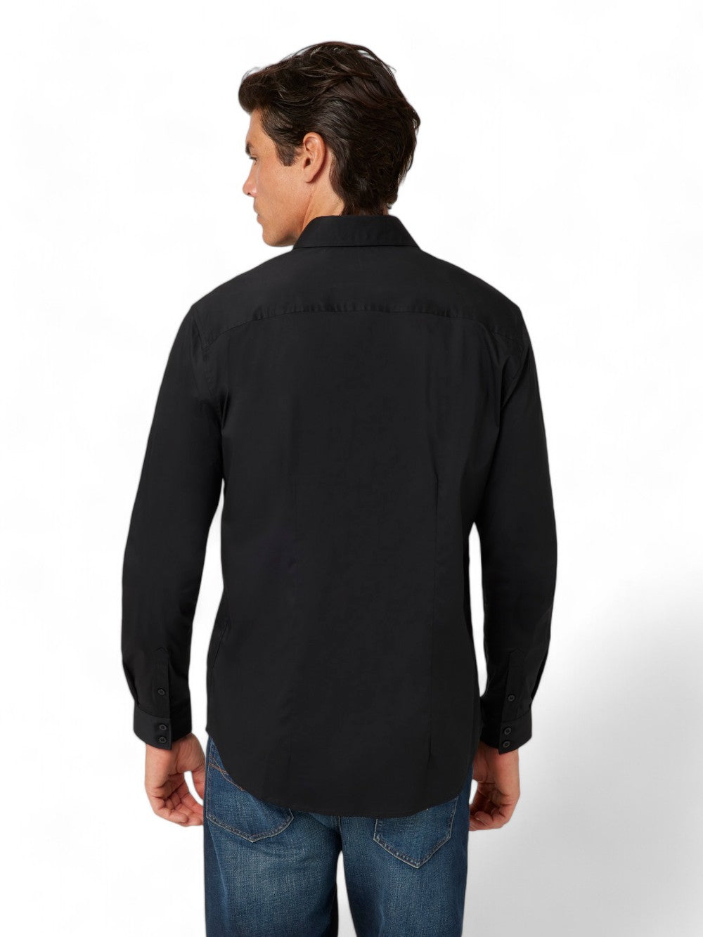 GUESS Camicia Uomo - modello M1YH20W7ZK1 Nero