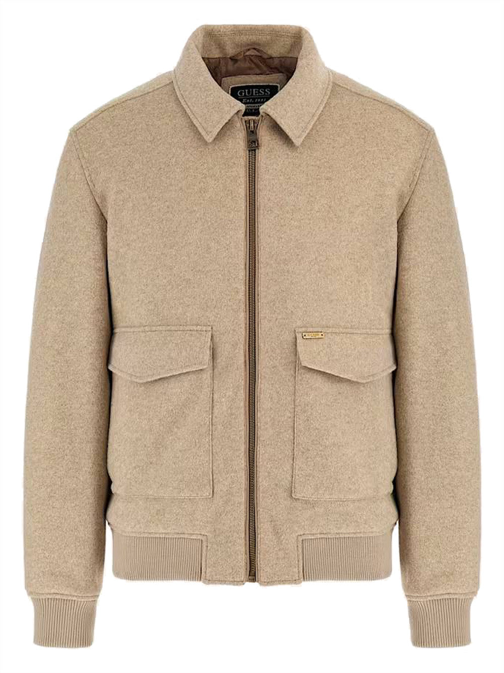 GUESS Giubbino Uomo - modello M5BL2KW0682 Marrone