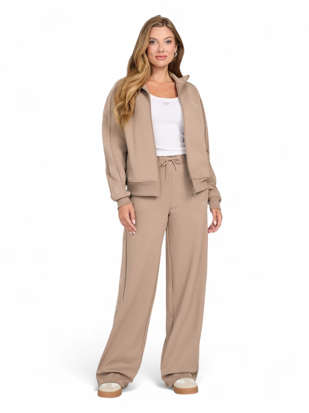 GUESS Pantalone Donna - Taupe modello V5BB12KCX22 Marrone