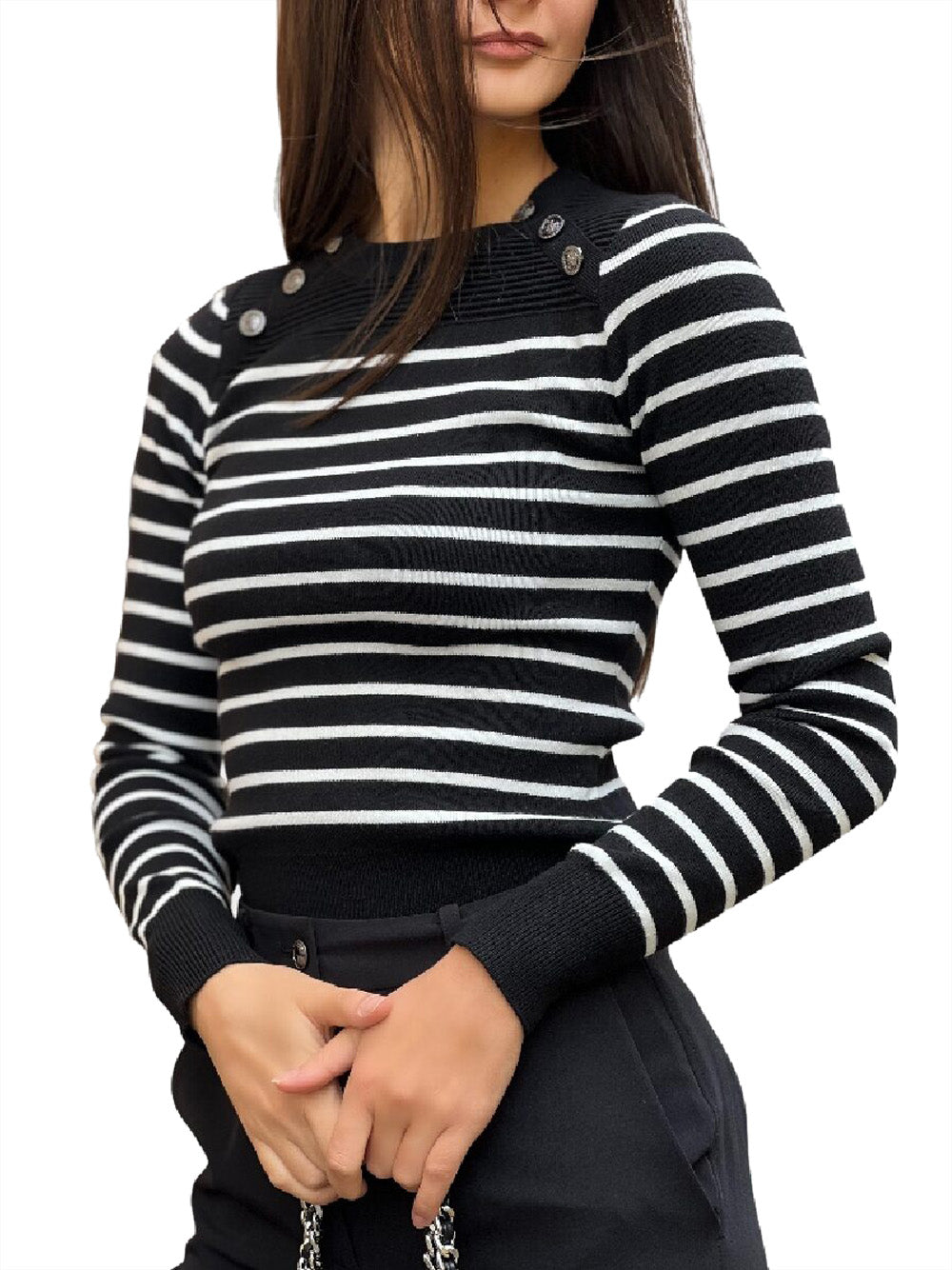 GUESS Abito Donna - modello W5BR36Z0422 Nero