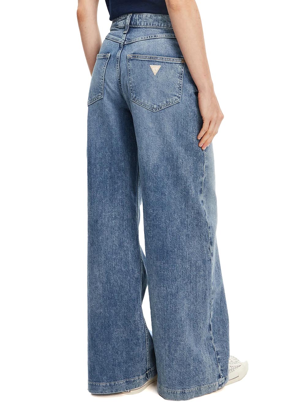 GUESS Jeans Wide Leg Fit Donna - Jeans modello W5YA1CD5QP2 Blu