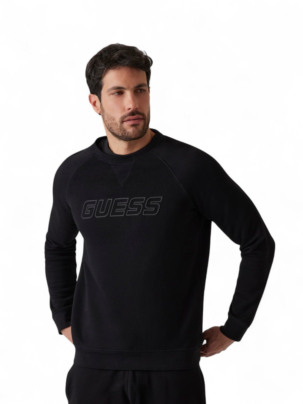 GUESS Felpa Uomo - modello Z4YQ16KAIJ1 Nero