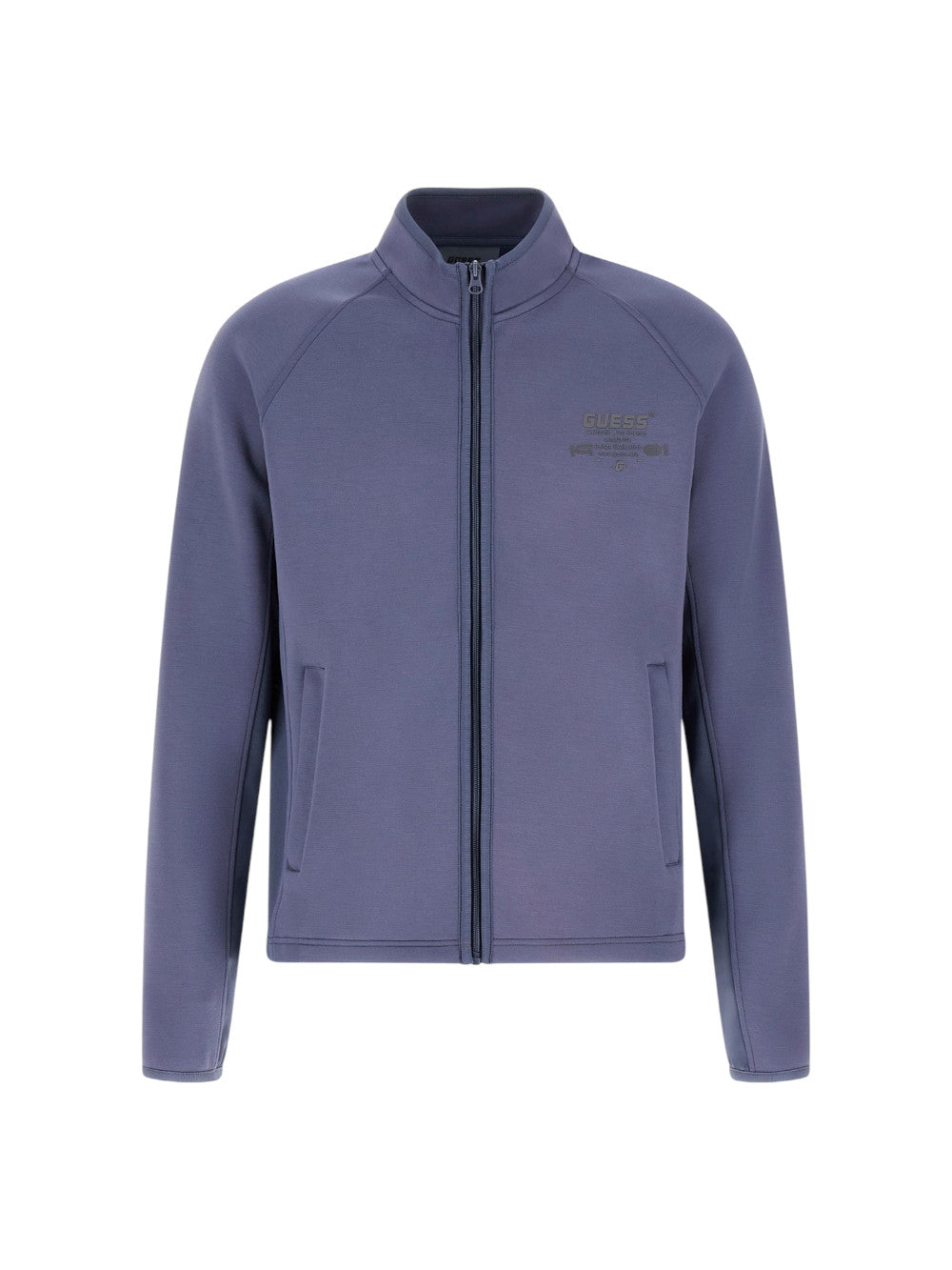 GUESS Felpa con zip Uomo - modello Z5BQ01KCNS2 Blu