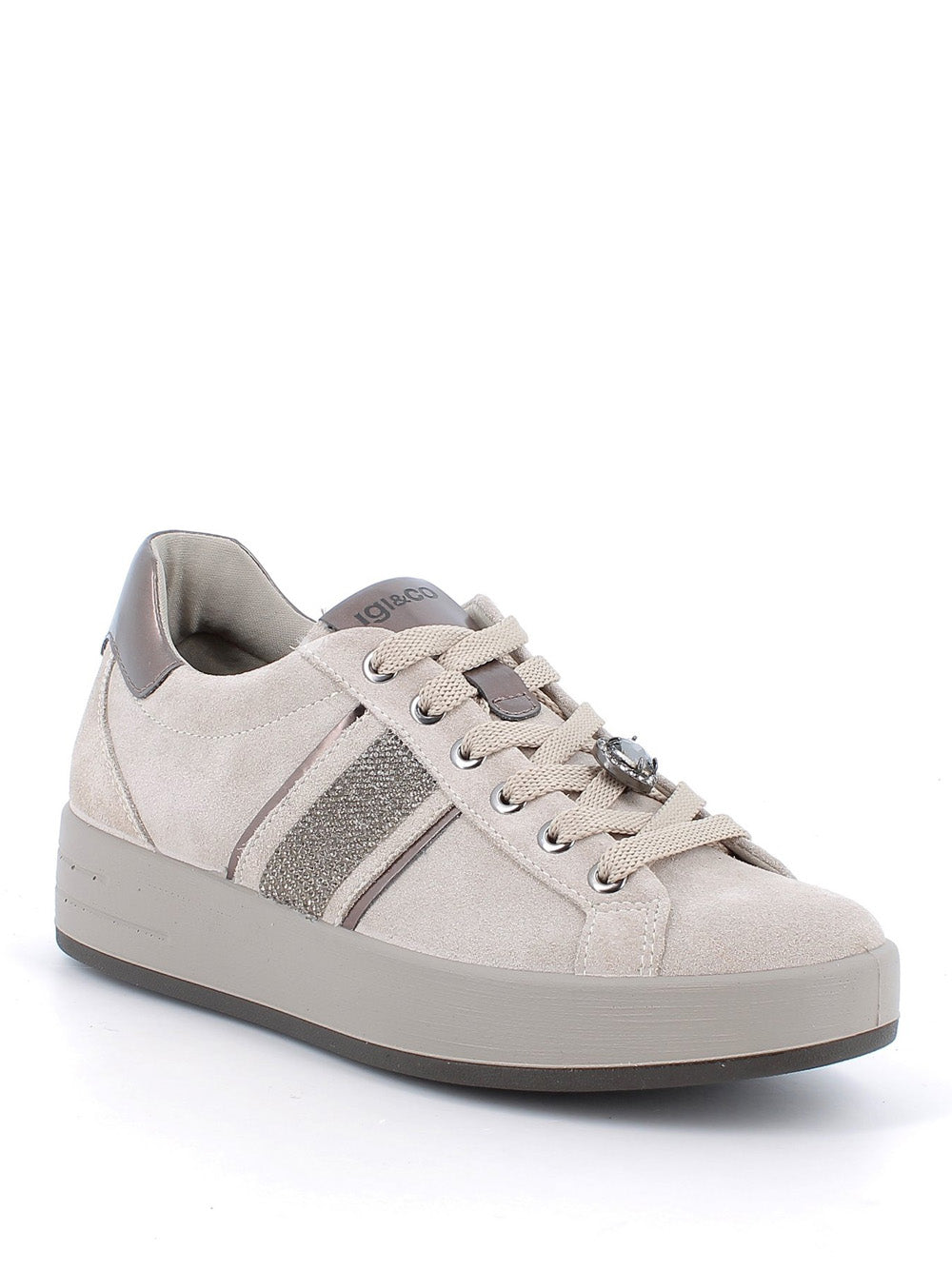 IGI&CO Sneakers con zeppa Donna - modello 8668633 Marrone
