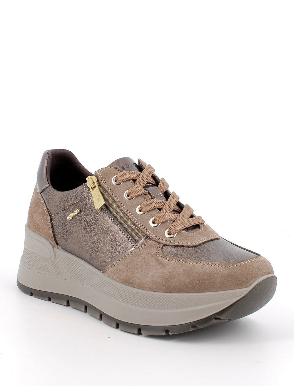 IGI&CO Sneakers con zeppa Donna - modello 8677522 Marrone