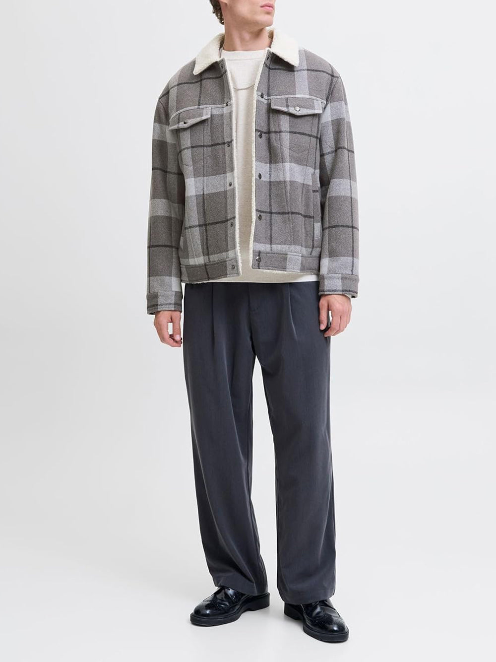 Jack e Jones JACK&JONES Giubbino Uomo - modello 12281109 Grigio