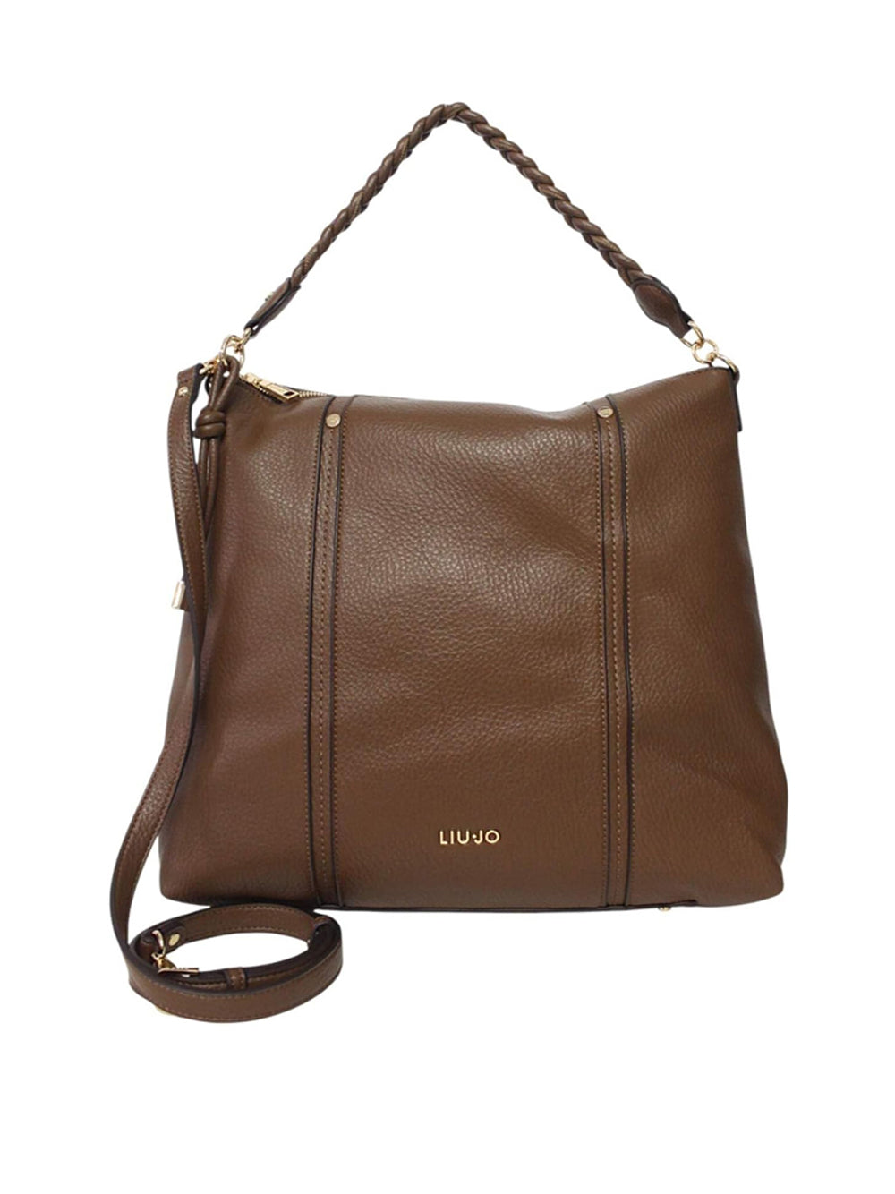 LIU.JO Borsa a Spalla Donna - modello AF5078E0027 Marrone