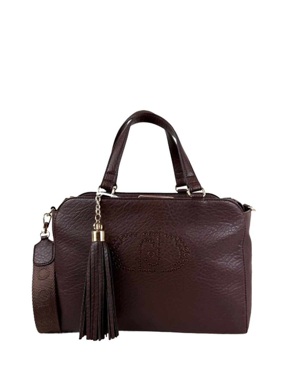 LIU.JO Borsa a Mano Donna - Testa di moro modello AF5121E0161 Marrone